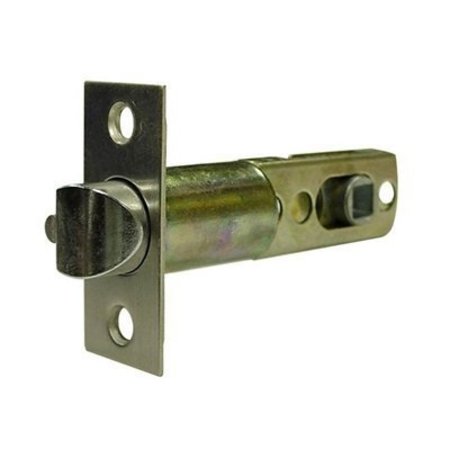 DELTANA 2-1/4 Height X 1 Width Home Series Residential Square Adjustable Entry Latch Entry Brushed Chrome SLE23875U26D